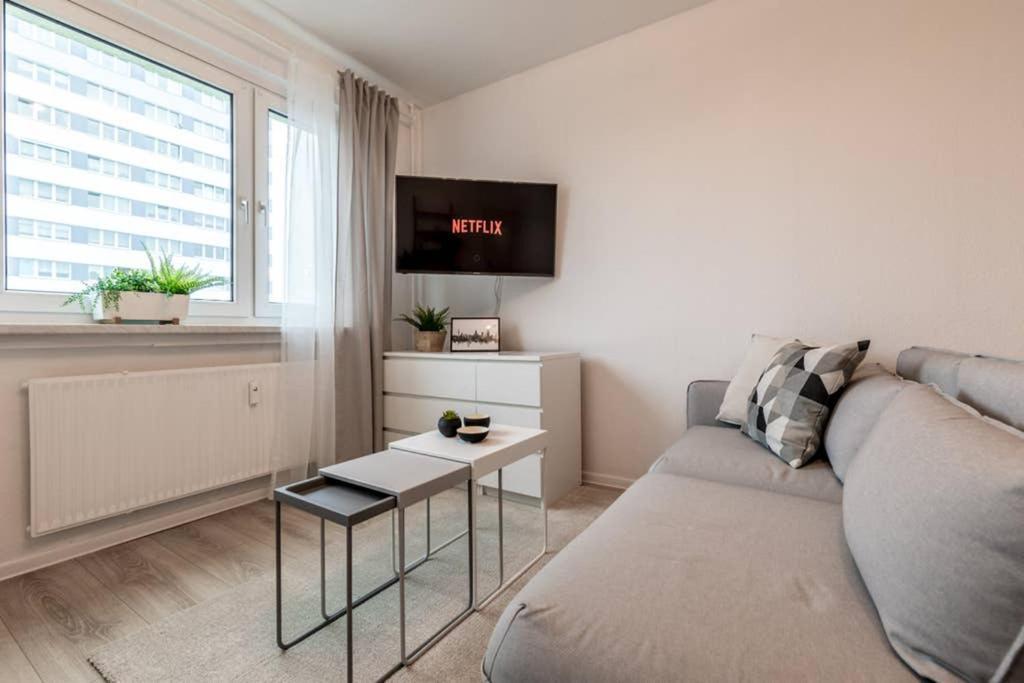 Sauber Und Modern, Netflix, Wifi, Leipzig Flair, Kueche Apartment Luaran gambar